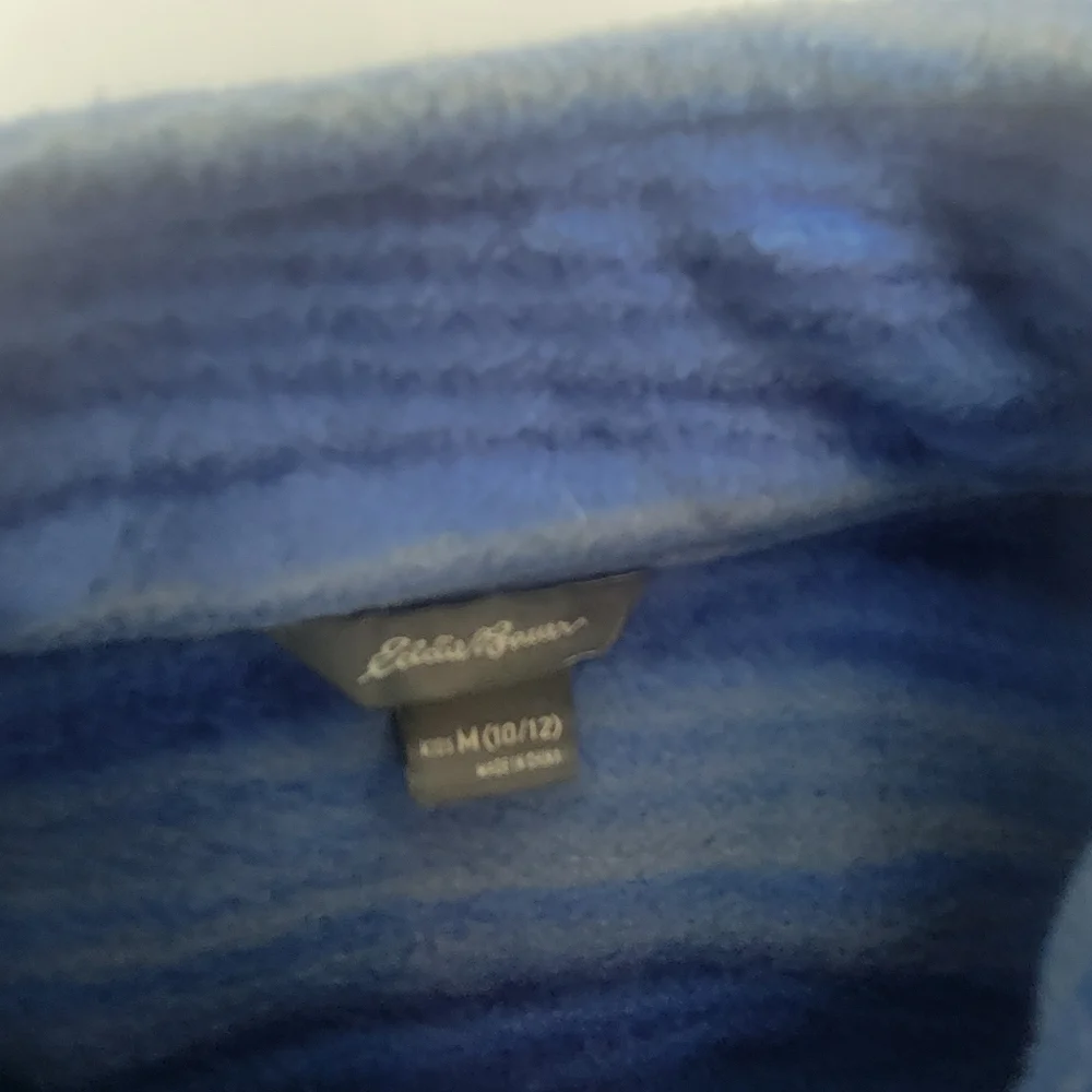 Eddie Bauer fleece jacket size M in kids - Picture 3 of 4
